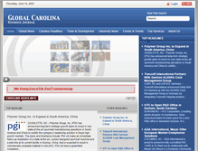 Tablet Screenshot of gcbusinessjournal.com